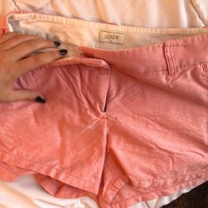Coral JCrew Shorts!
